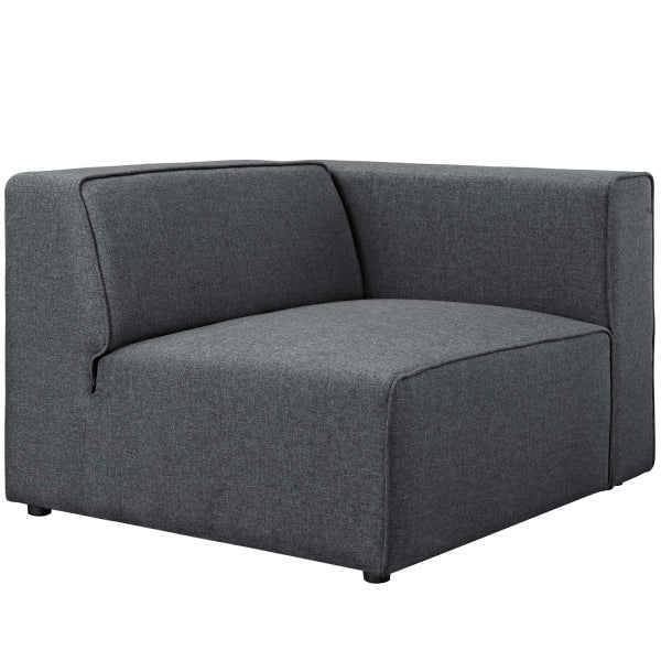 Mingle Fabric Right-Facing Sofa | Polyester by Modway