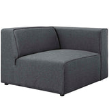 Mingle Fabric Right-Facing Sofa | Polyester by Modway