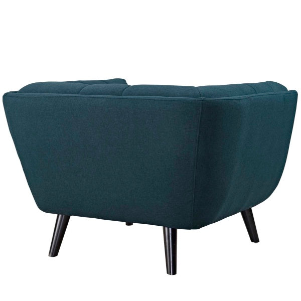 Bestow Upholstered Fabric Armchair | Polyester by Modway