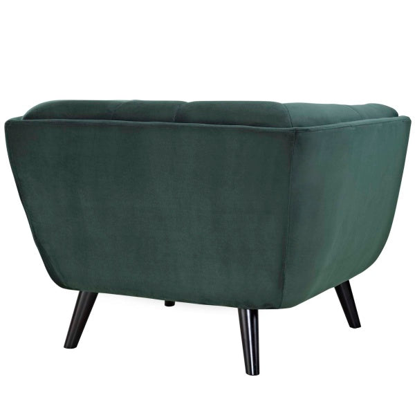 Bestow Velvet Armchair | Polyester by Modway