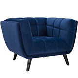 Bestow Velvet Armchair | Polyester by Modway