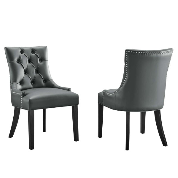 Regent Dining Side Chair Vinyl Set of 2 By Modway