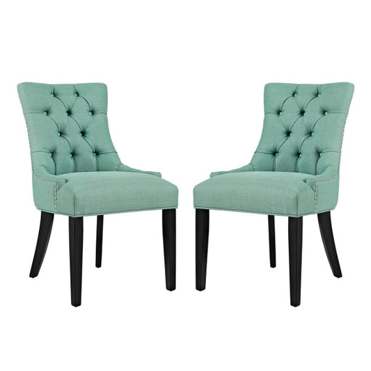Regent Dining Side Chair Fabric Set of 2 By Modway