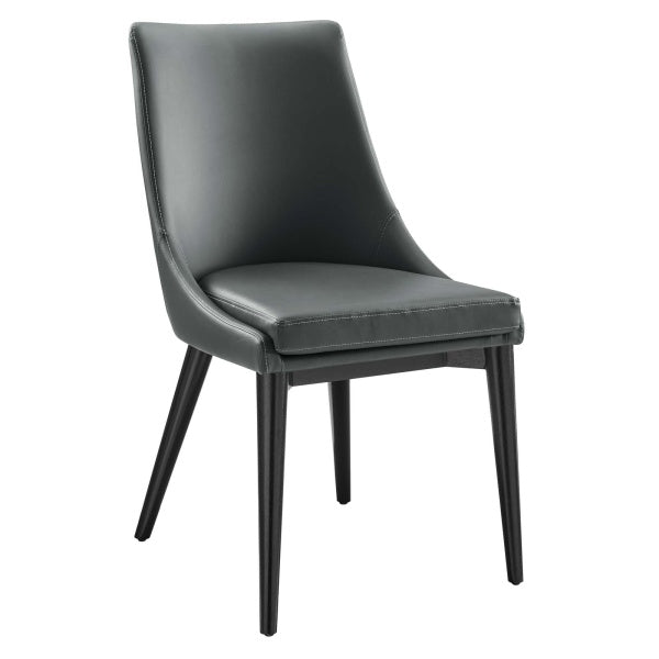 Viscount Dining Side Chair Vinyl Set of 2 By Modway