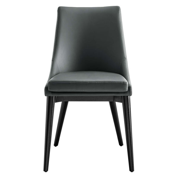 Viscount Dining Side Chair Vinyl Set of 2 By Modway