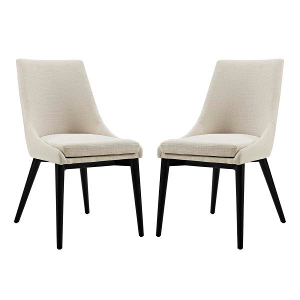 Viscount Dining Side Chair Fabric Set of 2 By Modway
