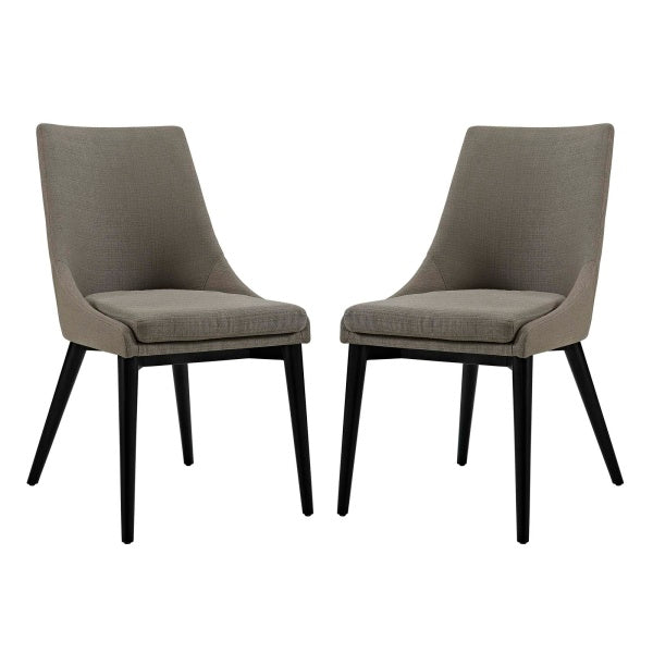 Viscount Dining Side Chair Fabric Set of 2 By Modway