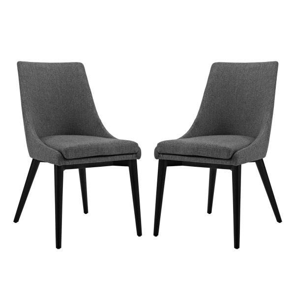 Viscount Dining Side Chair Fabric Set of 2 By Modway