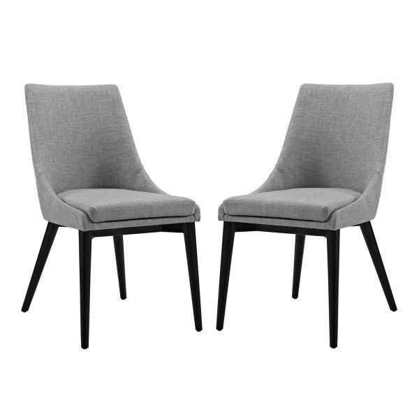 Viscount Dining Side Chair Fabric Set of 2 By Modway