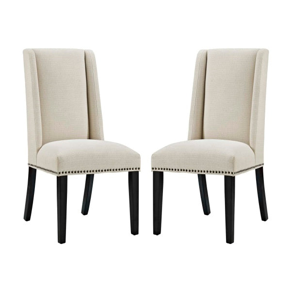 Baron Dining Chair Fabric Set of 2 By Modway