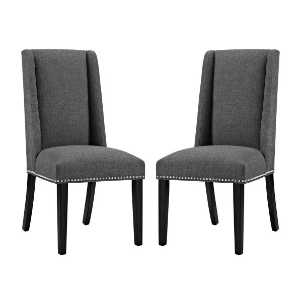 Baron Dining Chair Fabric Set of 2 By Modway