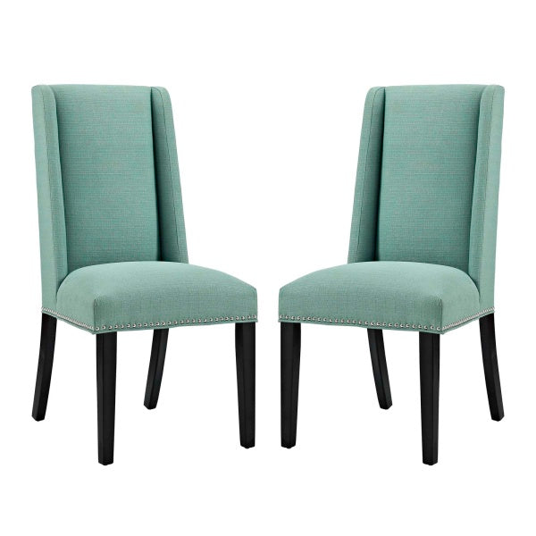 Baron Dining Chair Fabric Set of 2 By Modway