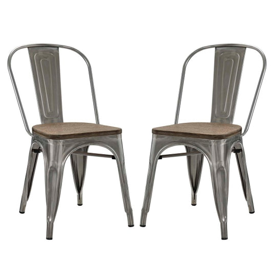 Promenade Dining Side Chair Set of 2 by Modway