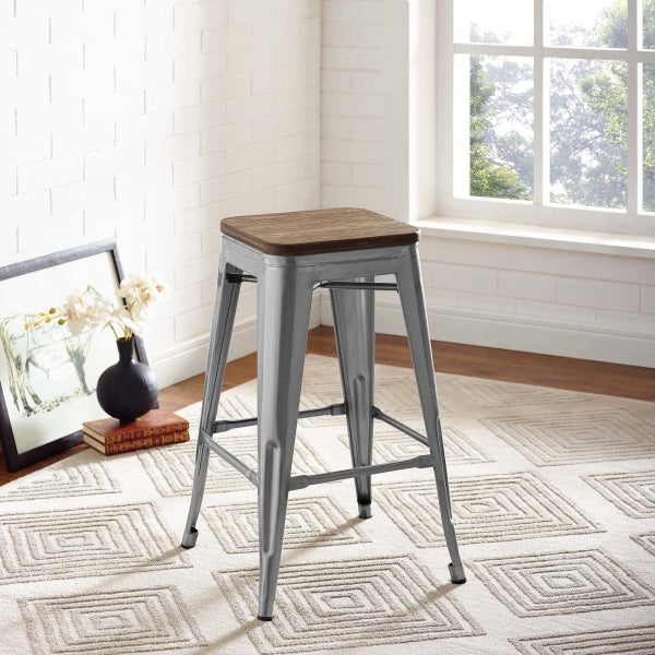 Promenade Counter Stool White by Modway
