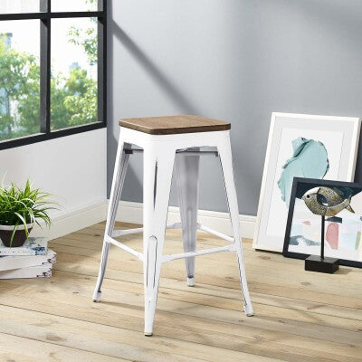 Promenade Counter Stool White by Modway