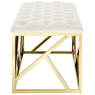 Intersperse Bench | Polyester by Modway