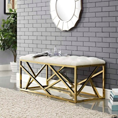 Intersperse Bench | Polyester by Modway