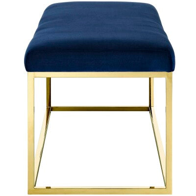 Anticipate Fabric Bench | Polyester by Modway