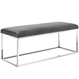 Anticipate Velvet Bench by Modway