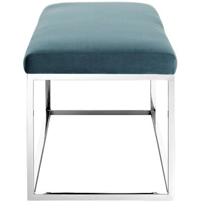 Anticipate Velvet Bench by Modway