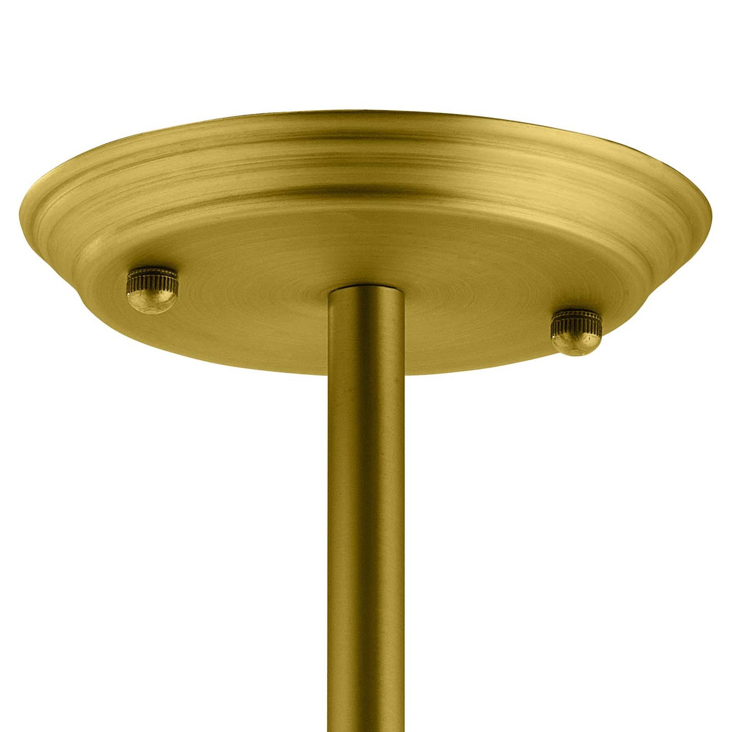 Cherish Brass Metal Pendant Light in Gold by Modway