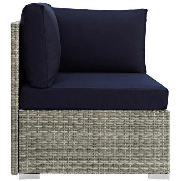 Repose Sunbrella Fabric Outdoor Patio Corner by Modway