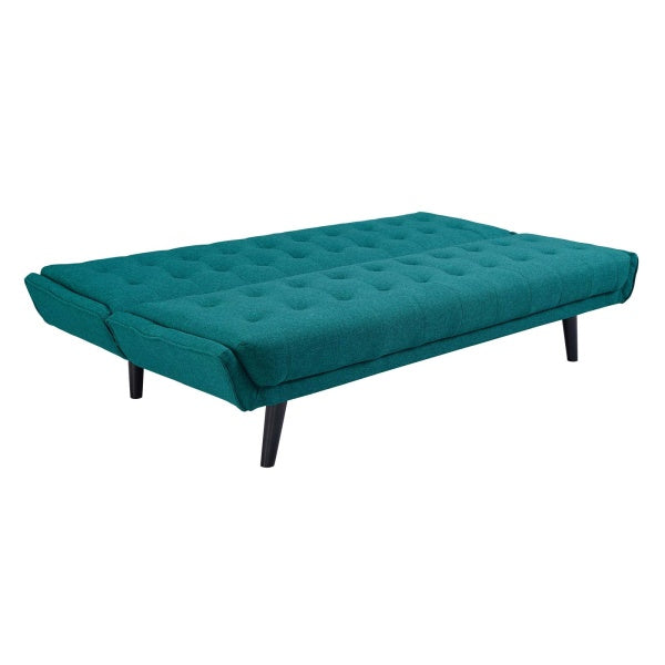 Glance Tufted Convertible Fabric Sofa Bed | Polyester by Modway