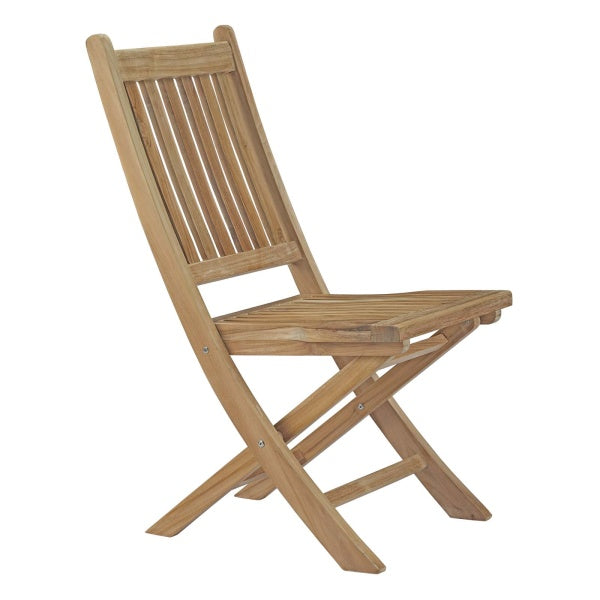 Marina 9 Piece Outdoor Patio Teak Outdoor Dining Set Natural By Modway