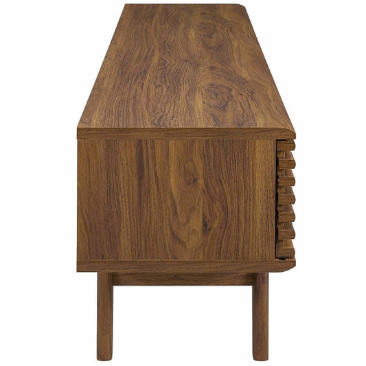 Render 70" TV Stand in Walnut by Modway