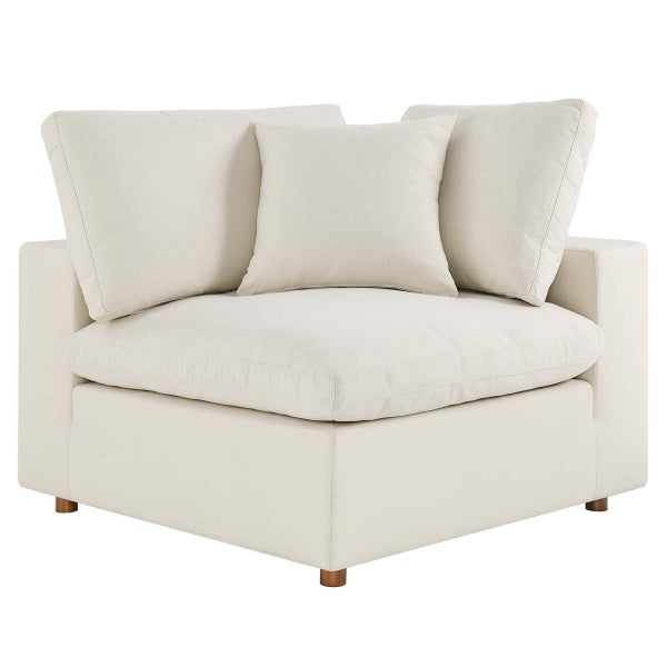 Commix Down Filled Overstuffed Corner Chair | Polyester by Modway