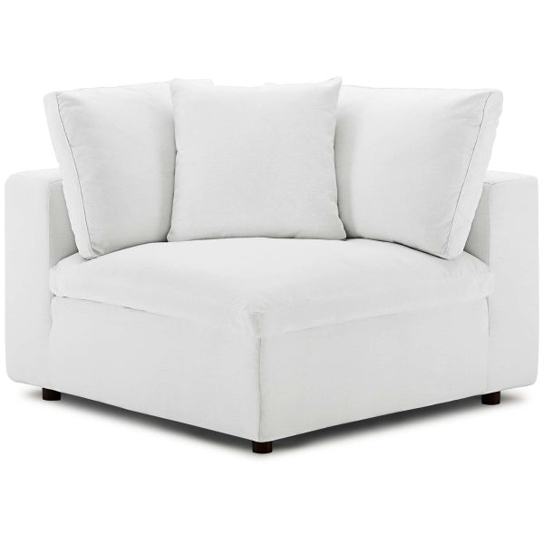 Commix Down Filled Overstuffed Corner Chair | Polyester by Modway