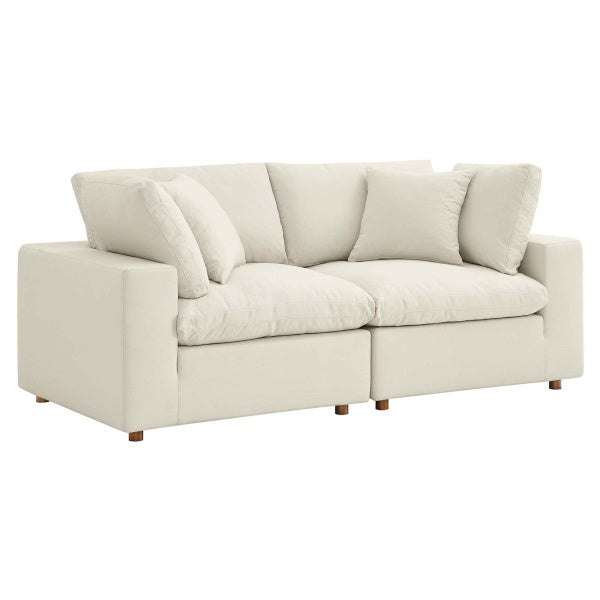 Commix Down Filled Overstuffed 2-Piece Sectional Sofa Set by Modway