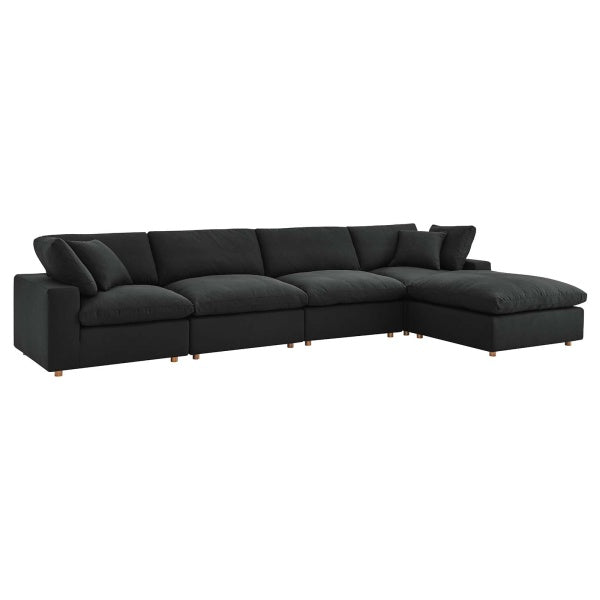 Commix Down Filled Overstuffed 5-Piece Sectional Sofa Set by Modway