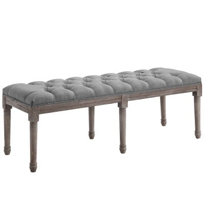 Province French Vintage Performance Velvet Bench by Modway