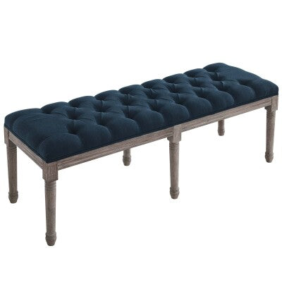 Province French Vintage Performance Velvet Bench by Modway