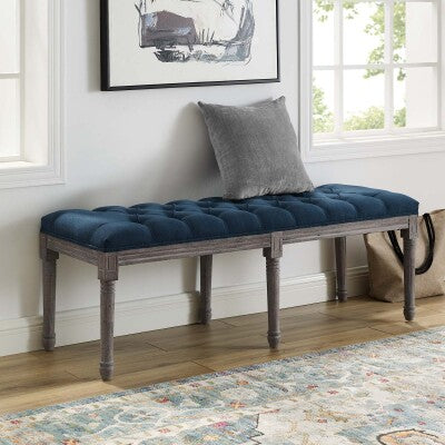 Province French Vintage Performance Velvet Bench by Modway