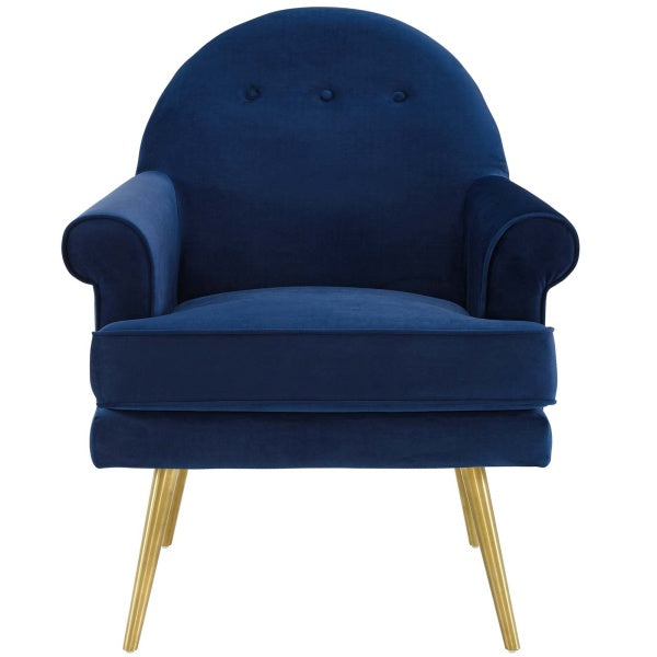 Revive Tufted Button Accent Performance Velvet Armchair by Modway