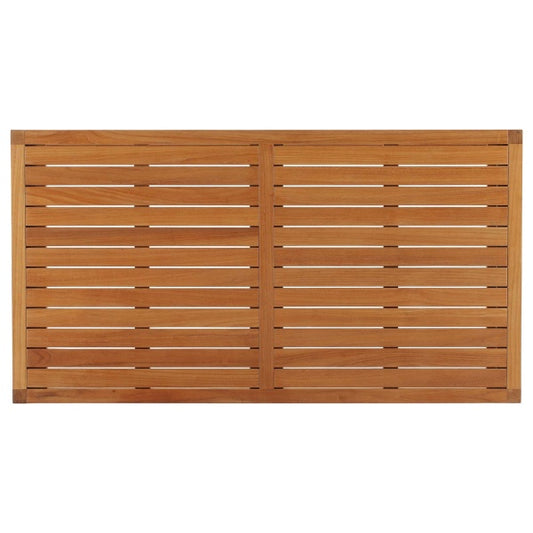 Newbury Outdoor Patio Premium Grade A Teak Wood Coffee Table Natural in White by Modway