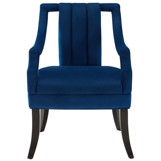 Harken Performance Velvet Accent Chair by Modway