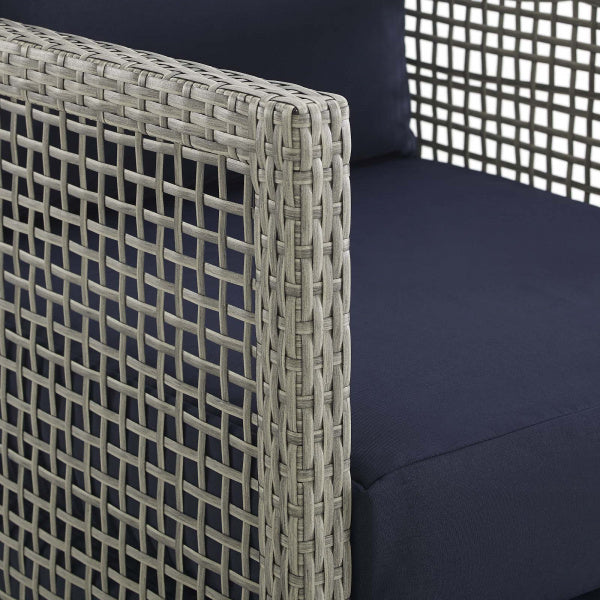 Aura 4 Piece Outdoor Patio Wicker Rattan Set by Modway