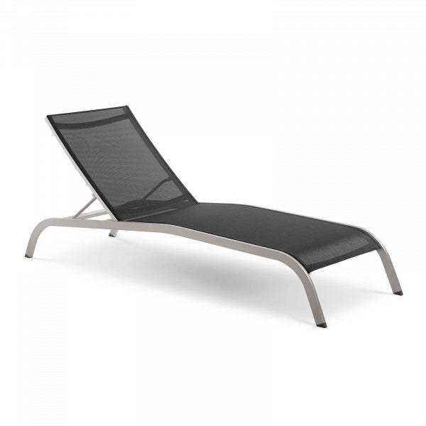 Savannah Outdoor Patio Mesh Chaise Outdoor Patio Lounge Chair by Modway