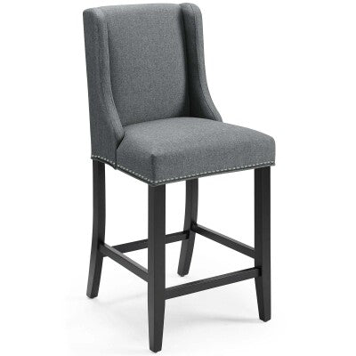 Baron Upholstered Fabric Counter Stool by Modway