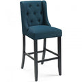 Baronet Tufted Button Faux Leather Bar Stool by Modway