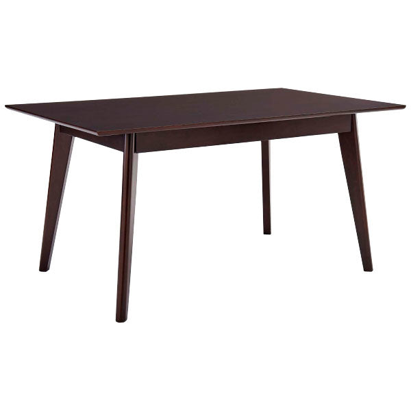 Oracle 59" Rectangle Dining Table Cappuccino By Modway