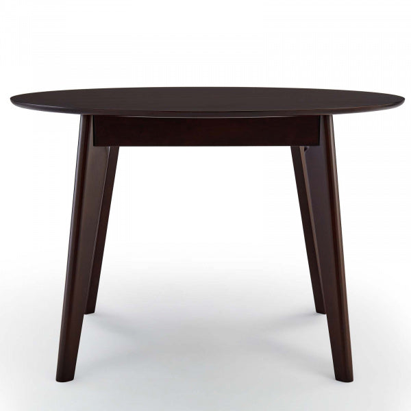 Vision 45" Round Dining Table Cappuccino By Modway