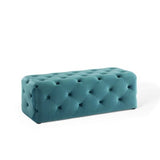 Anthem 48" Tufted Button Entryway Performance Velvet Bench by Modway