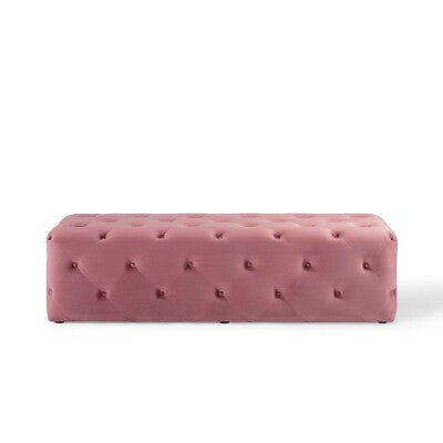 Anthem 60" Tufted Button Entryway Performance Velvet Bench by Modway