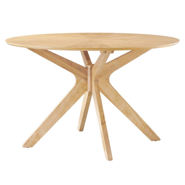Crossroads 47" Round Wood Dining Table By Modway