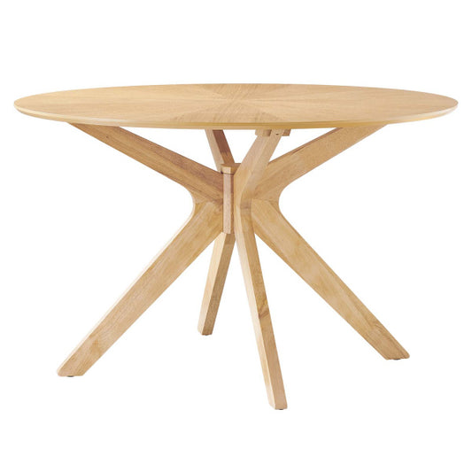 Crossroads 47" Round Wood Dining Table By Modway