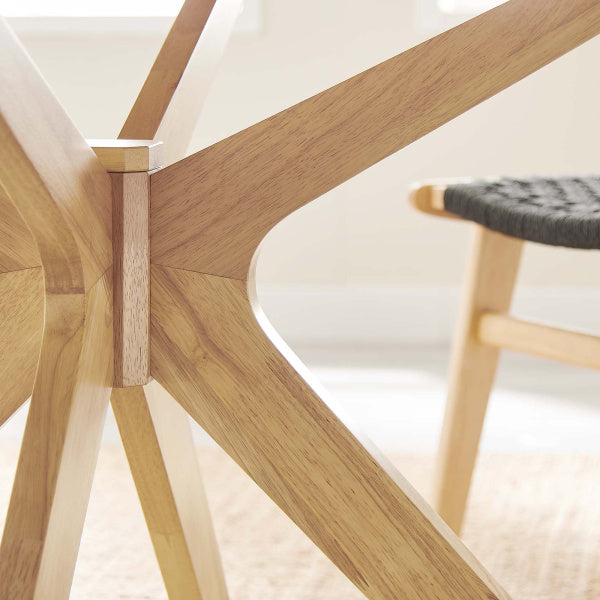 Crossroads 47" Round Wood Dining Table By Modway